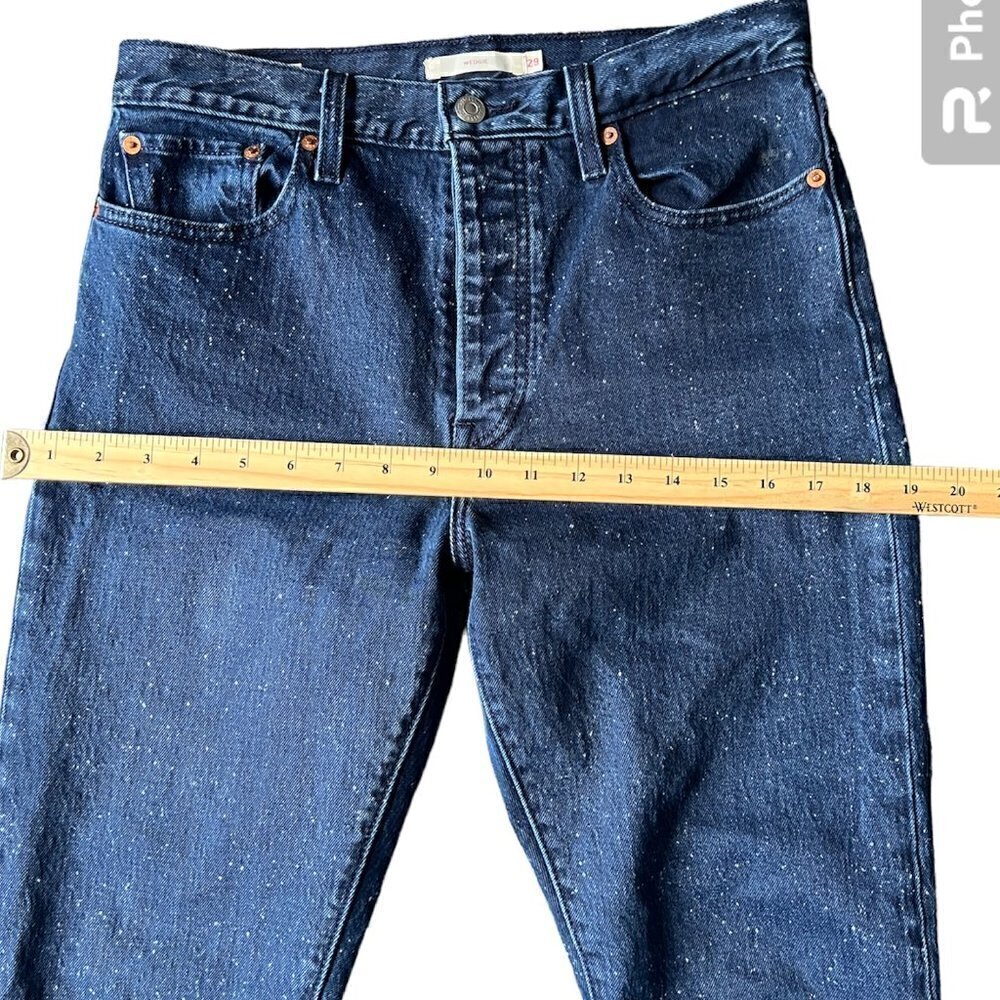 LEVI wedgie Skinny casual blue women’s Jeans Size 29 - Picture 5 of 8